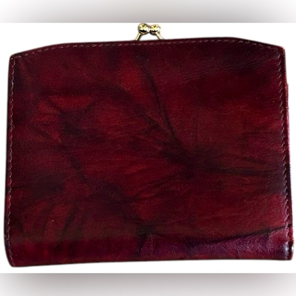 Vintage Buxton’s Leather Coin Purse Card Organizer Wallet - Picture 2 of 7